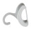Grey Arch Shape Bag Hanger – Multifunctional Closet Organizer 1