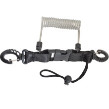 Spiral Coil Cable Anti-lost Leash for Diving & Photography, 1.1m