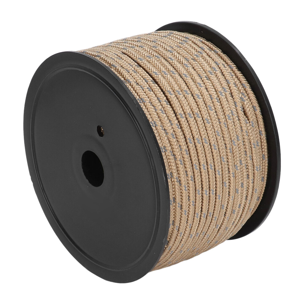50M Reflective 6Mm Tent Rope, Windproof Camping Cord, Outdoor Accessories 3281370385332