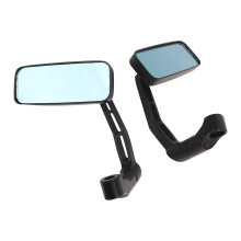 Universal Motorcycle Side Wing Mirror 4.9x11.9cm, Anti Glare Side View