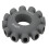 Silicone Grip Circle Trainer 60-70lb Decompression Ring Grey 8cm 9