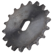 Giar Sprocket le haghaidh Inneall Mótair, Roth Slabhra 18 Fiacail Sprocket Cruach Carbóin Ard-Iontaofacht Oiriúnach le haghaidh Feidhmchlár
