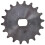 Γρανάζι αλυσοτροχού για κινητήρα, αλυσίδα Wheel18Tooth Carbon Steel Close Υψηλή αξιοπιστία 5