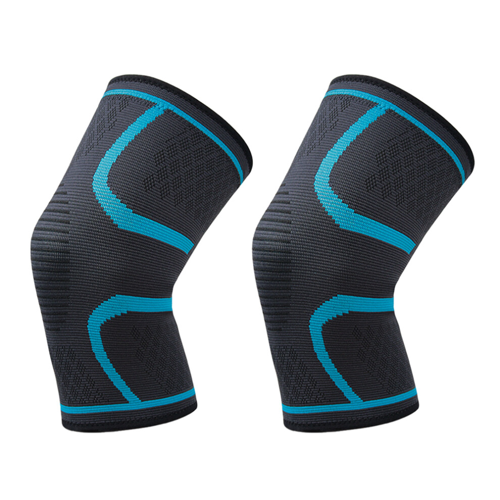 Compression Knee Sleeve, Breathable Decompression Knee Pain Relief Anti-Collision Support, Ideal For Running, Bicycling, Hiking, Basketball, Football,