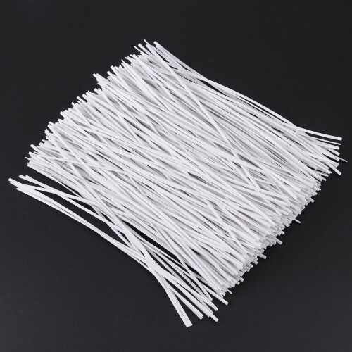 Fascette stringicavo riutilizzabili, organizer multiuso per la casa e il giardino dal design ecologico (1000 pezzi) 1