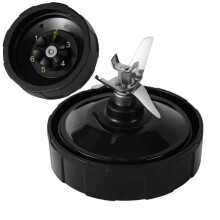 Anello di tenuta a prova di perdite per frullatori Ninja, gruppo lame estrattore di facile installazione in plastica alimentare senza BPA, acciaio