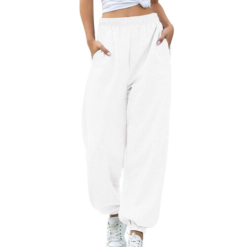 Φόρμα Baggy για γυναίκες, Ελαφριά φόρμα με λάστιχο στη μέση και αναπνεύσιμη 1