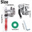 Συνδέσεις ακροδεκτών καλωδίου μπαταρίας, επιψευδαργυρωμένες για βελτιωμένη 2