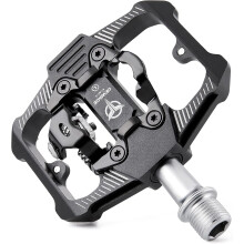Selbstblockierende SPD-Pedale für Mountainbikes, CNC-gefräste Aluminiumlegierung mit abgedichteten Lagern für langlebige und zuverlässige Leistung