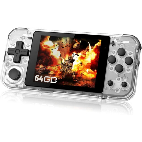 Portable Retro Handheld Game Console, Linux System Professional Game Chip For On-The-Go Adventure Action