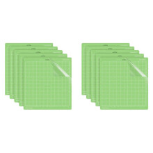 10 PeçAs Tapete de Corte Leve para  One/Air/Explore Air2AndAir 3/MakerandMaker 3, Tapetes de Corte Acolchoados 12X12 Polegadas-Verde