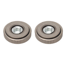 2 Stück Alloy Steel M14 Winkelschleifer Flanschmutter 50mm Schnellverschluss