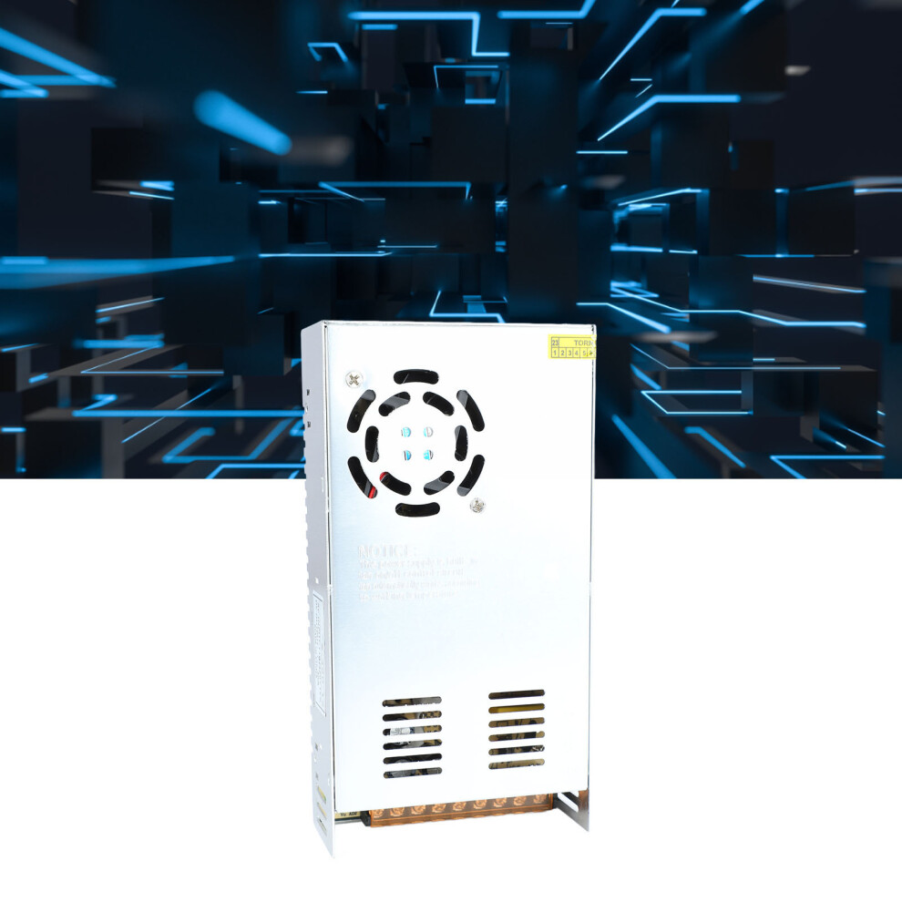 High Power 40A 480W 12V Switching Power Supply 22X12x5cm 7681370393041