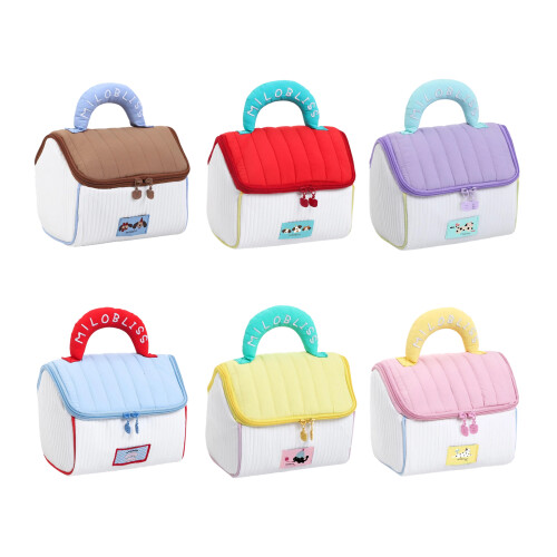 Handheld-Make-up-Tasche, Reise-Kosmetiktasche, große-Blau 1