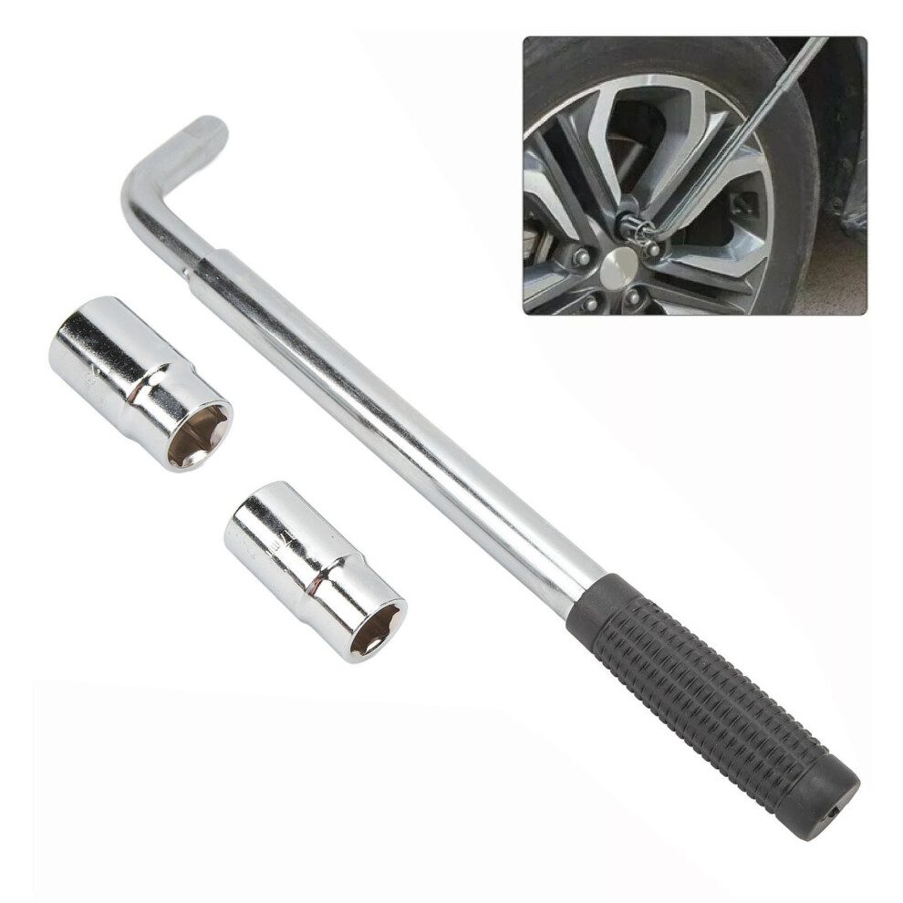 Heavy Duty Telescoping Lug Wrench For Car Repair, 17-23Mm 8091370393214