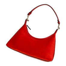 Sac à main élégant en tissu pour femmes, sac à-Rouge