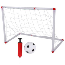 Folding Soccer Goal Net, Portable Folding Kids Soccer Goals for Outdoor Play, Lightweight Weather Resistant Football Practice Net with Sturdy Frame, D