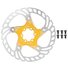 Bike Brake Disc Rotor, Floating Brake Disc with Five Nail Design and Anti Scratch Surface, High Strength Material Stainless Steel and Aluminum 7075 Al