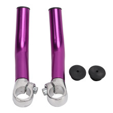 Aluminum Alloy Handlebar Ends, Simple And Elegant Design For Modern Bikes, Comfortable Feeling And Shockproof Effect, Lightweight Build With Strong