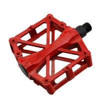 Terrengsykkelpedaler, brede plattformpedaler med solid materiale - sklisikre pinner Sykkelpedaler for MTB landeveissykkel, sklisikre pedaler med godt