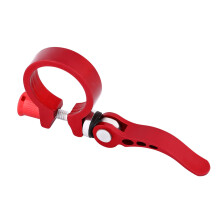 Morsetto reggisella per bicicletta, clip a sgancio rapido in lega di alluminio con bullone antiruggine lavorato a CNC e leva cava, morsetto di