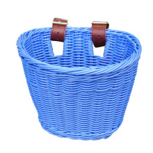 Cestino per bicicletta in stile vintage per manubrio anteriore, resistente all'acqua e con posizione regolabile, adatto agli animali domestici,