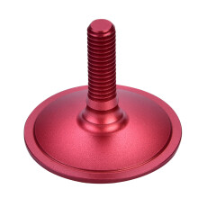 Fashion Design Bike Headset Cap, Aluminum Alloy Top Cover for Bicycle Stems Dustproof and High-Strength, Suitable For 28.6Mm Fork Tube Cover Cycling A