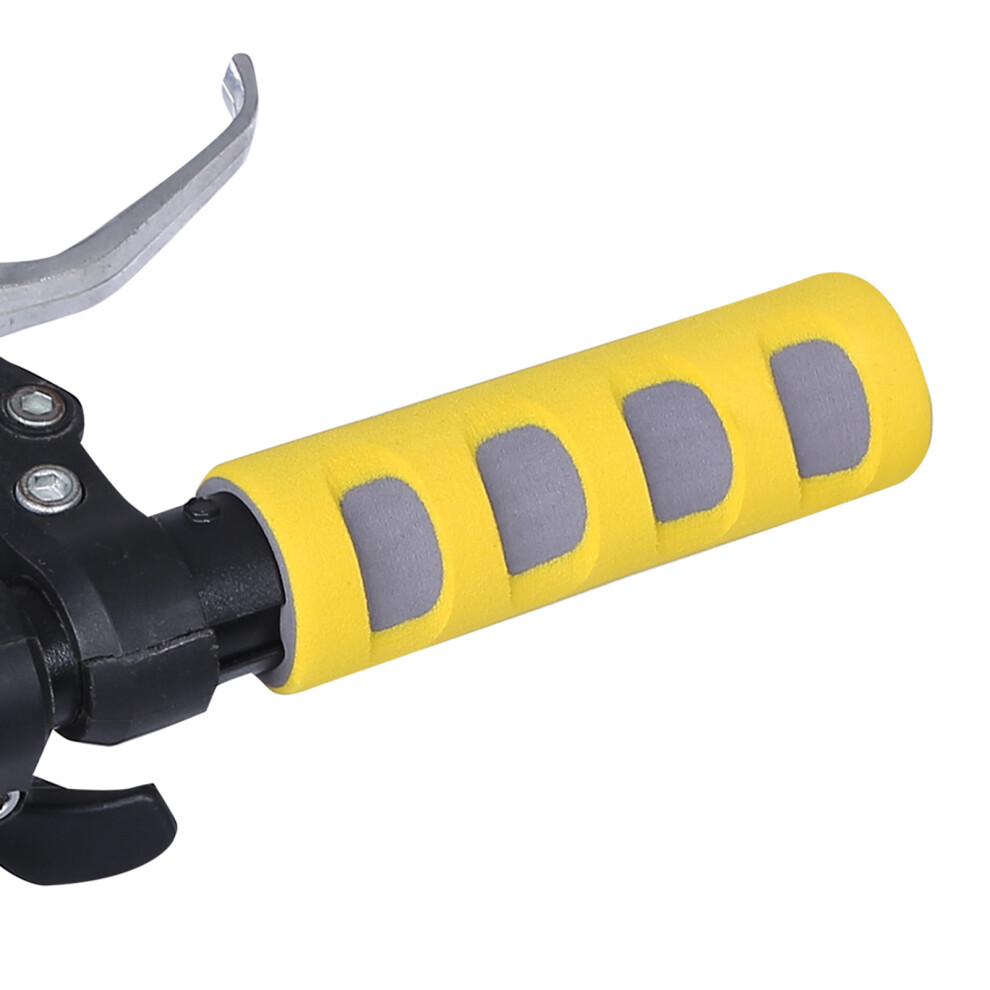 Anti-Slip Soft Sponge Handlebar Grips For Cycling Bicycle ( Yellow) Grey/Yellow 3041382452916