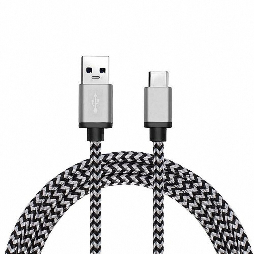 Stainless Steel Connector Cable For Data Sync, Universal Compatibility Nylon Braided Cord For Fast Charging Quick Charge Devices, Heat Resistant 9433291708408