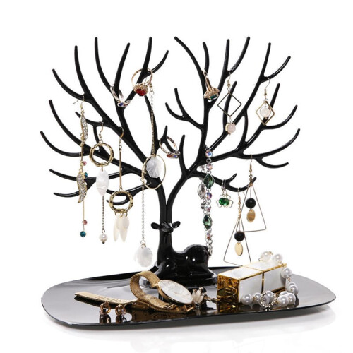 Βιτρίνα κοσμημάτων Antlers, βάση δέντρου πουλιών για διακόσμηση σπιτιού, μοναδική