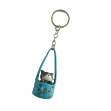 Lovely Kitten Keyring Creative Car Key Chain Pet Keychain-02