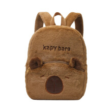 Stylish School Bag Plush Capybara Backpack Book Bags for-2
