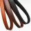 Faux Leather Strips Leather Straps  Leather Fabric-Coffee color 4