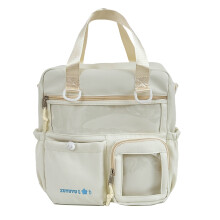 Ita Bag Multipurpose Backpack Crossbody Bag-White Single bag