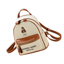 Student Backpacks 2025 Fashionable Daypack Spacious-brown