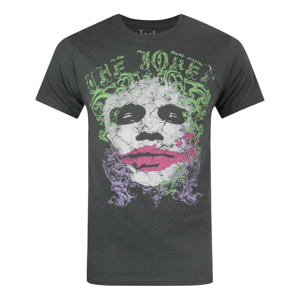 Dc Comics Short Sleeved T-Shirt (Mens ) Grey
