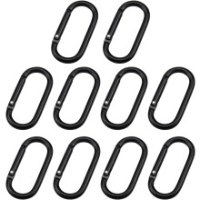 Moschettone per zaino con clip in metallo, clip di bloccaggio a molla in lega di alluminio per bottiglie d'acqua isolate e contenitori, impermeabile,