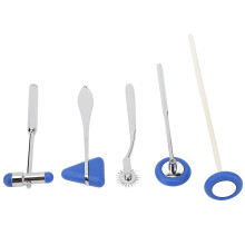 Multi-Function Neurological Reflex Hammer Set Zinc Alloy for Medical Diagnosis