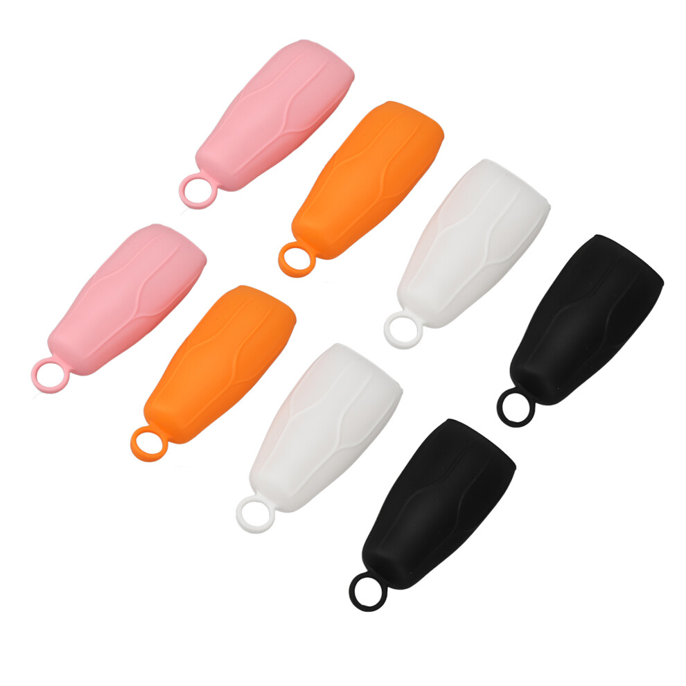 8pcs Leakproof Silicone Travel Bottle Sleeves for Toiletry Protection