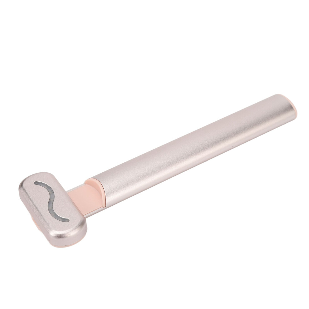 Heated Eye Massage Wand RF Microcurrent Pen Rose Gold, 350mAh