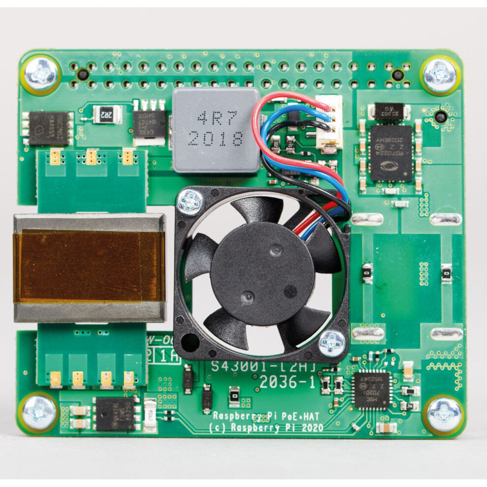 Raspberry Pi SC1022 PoE+ Power Over Ethernet Hat with Integrated C... - Image 3