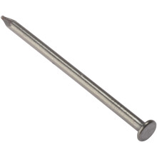 Forge 500NLRH25B Round Head Nail Bright Finish 25mm Bag of of 500g