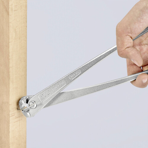 Knipex Knipex High Leverage Concreters' End Cutting Plier/Nipper - Zinc Plated - 300mm 2