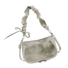 Fashionable Ruched Effect Handbag With Comfortable Shoulder-1