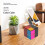 Color Cube Optical Prism 6 Sides 40mm Educational Physics Toy 5