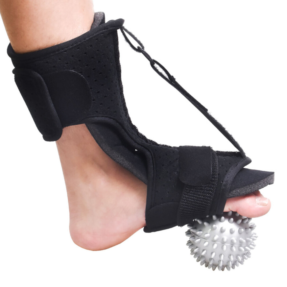 Adjustable Dorsiflexion Splint for Plantar Fasciitis Relief, Breathable Comfortable Support Ensuring Morning Pain Alleviation and Customizable Strengt