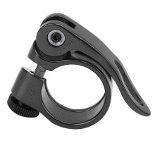 Zadelpenklem voor fietsframes, snelspanner van aluminiumlegering met hol, lichtgewicht ontwerp en geanodiseerde oppervlaktebehandeling, roestvrij en