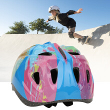 Kinder-Verstellbarer Sicherheits-Fahrradhelm, Hellblau, 196g