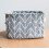 Natural Linen Canvas Foldable Basket, Save Space By Easily Folding This Creative Design Storage Container For Home Or Office 2