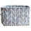 Natural Linen Canvas Foldable Basket, Save Space By Easily Folding This Creative Design Storage Container For Home Or Office 1